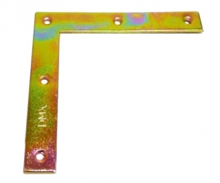 Rohovník 200x200x30mm Zn žlutý